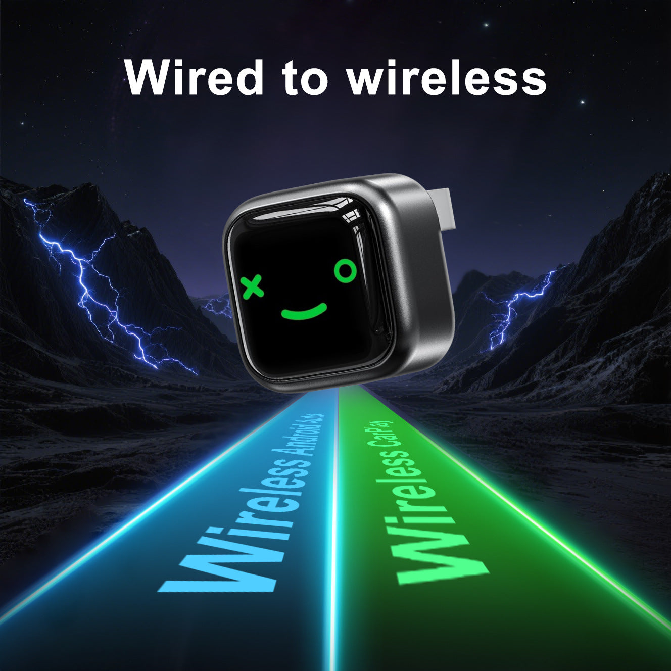 Adaptador CarPlay Inalámbrico Conectar y Usar