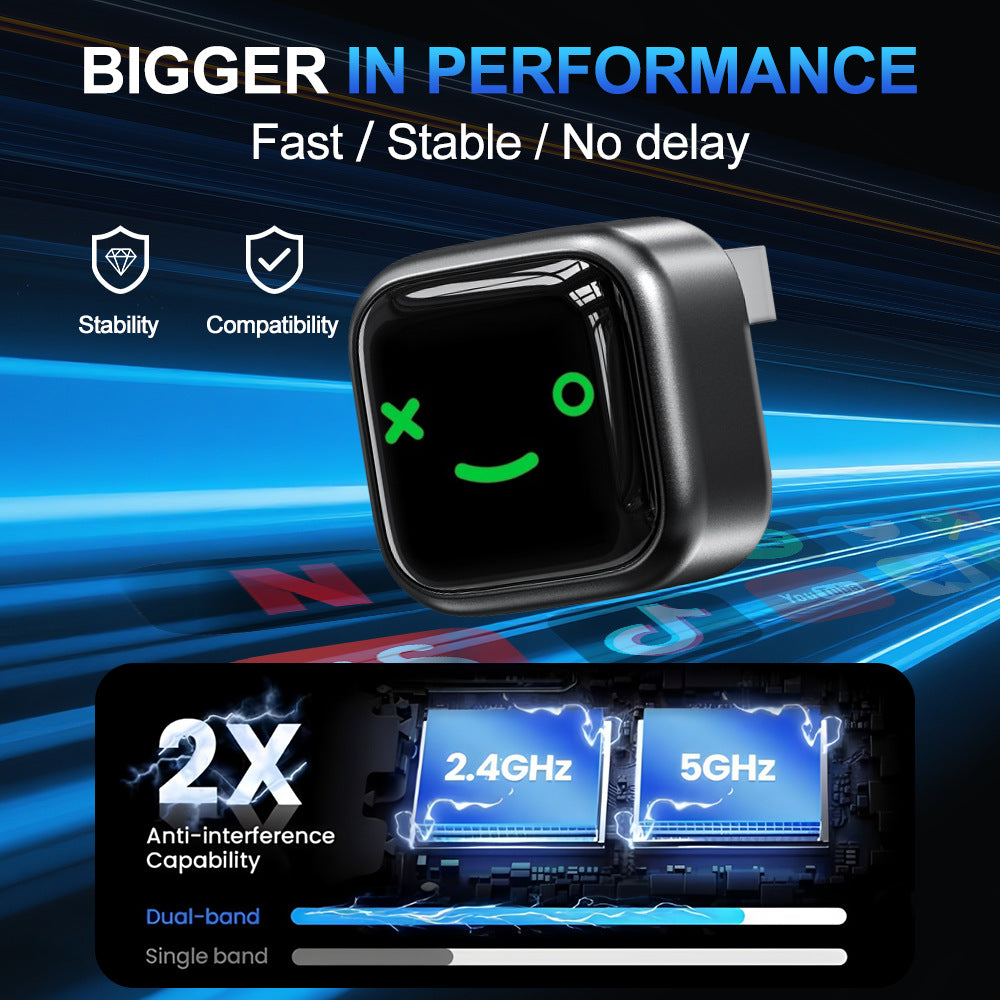 Adaptador CarPlay Inalámbrico Conectar y Usar