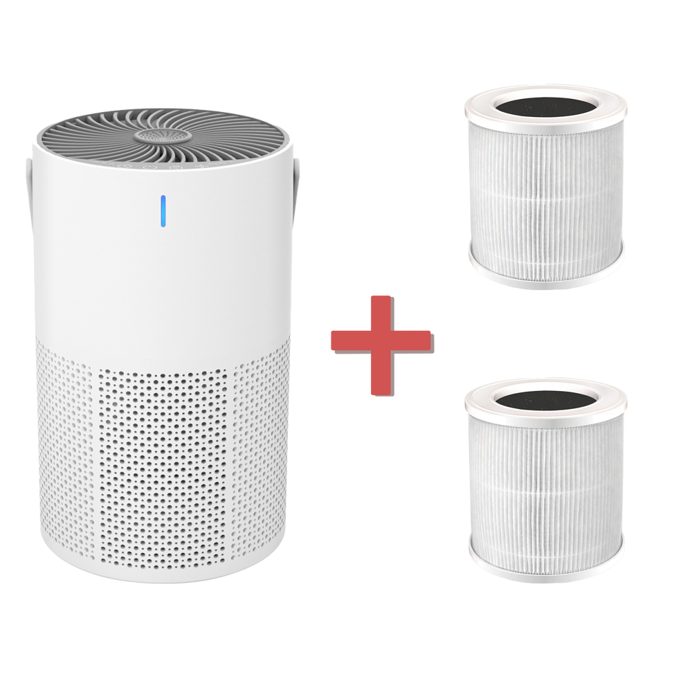 VelCar Auto Car Air Purifier | H13 HEPA & 158mm Mega Intake
