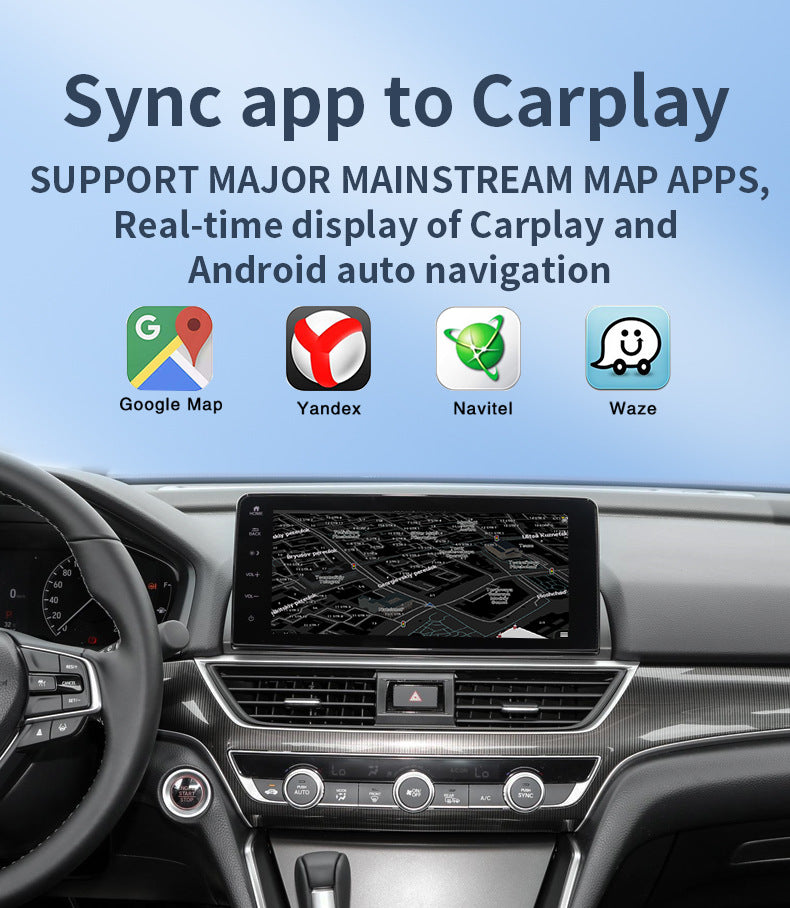 Caja inalámbrica para CarPlay y Android Auto