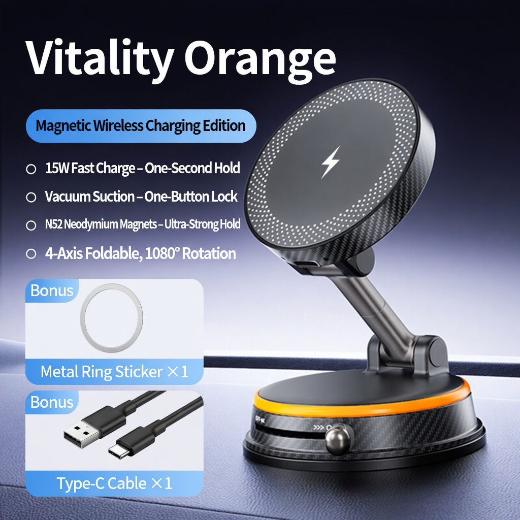 15W MagSafe Wireless Car Phone Mount