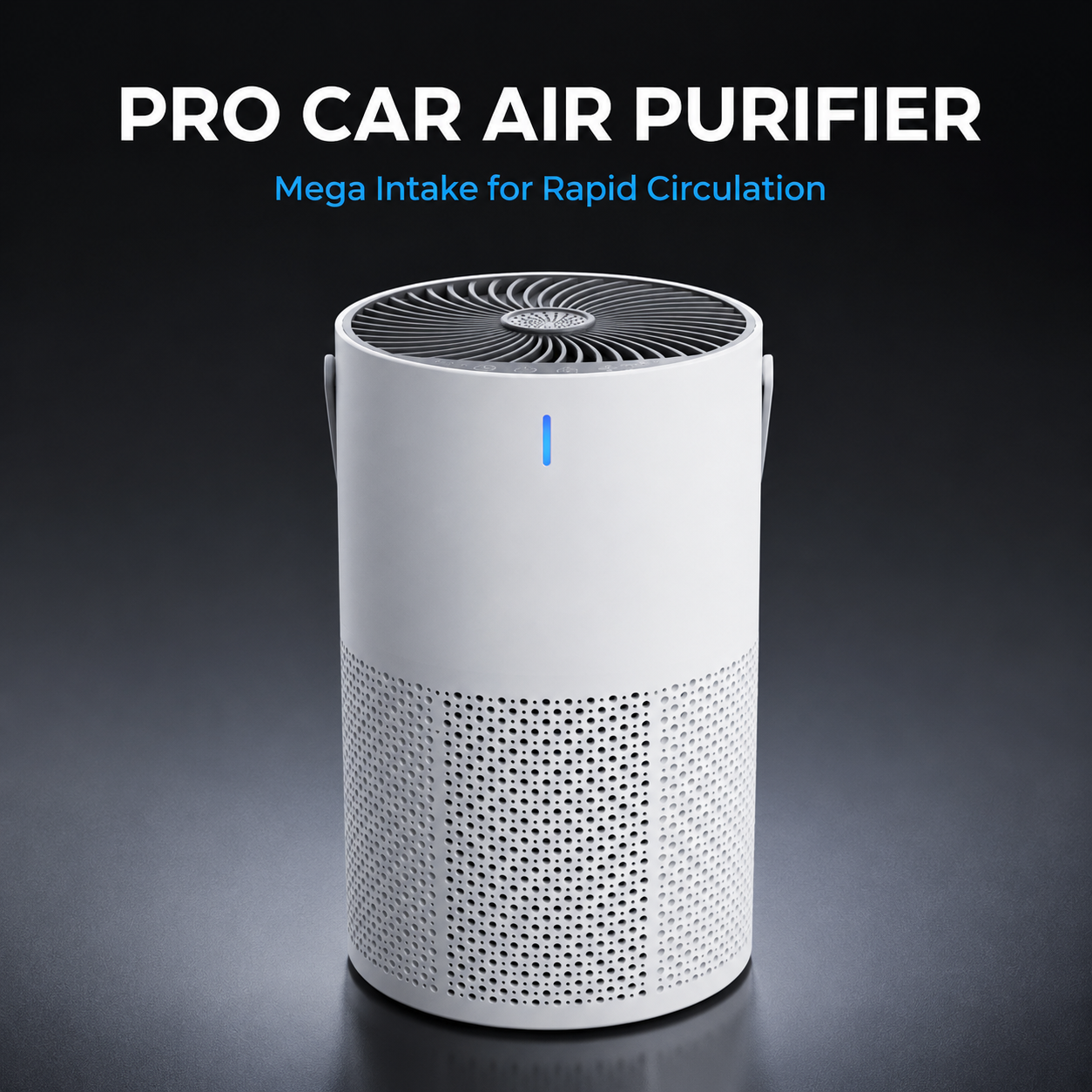 VelCar Auto Car Air Purifier | H13 HEPA & 158mm Mega Intake