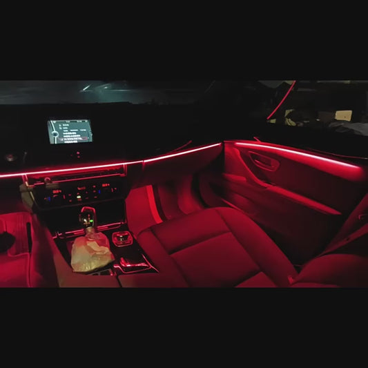 RGB Car Interior Ambient Lights Kit APP Control