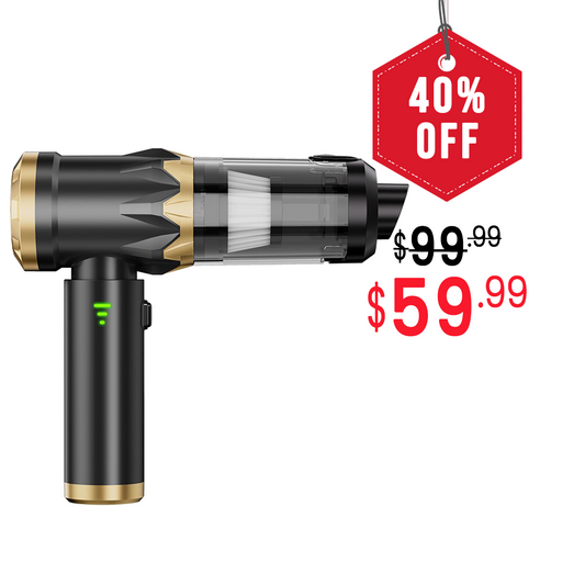 Modes LED Display (72)2-in-1 Cordless Car Vacuum Cleaner